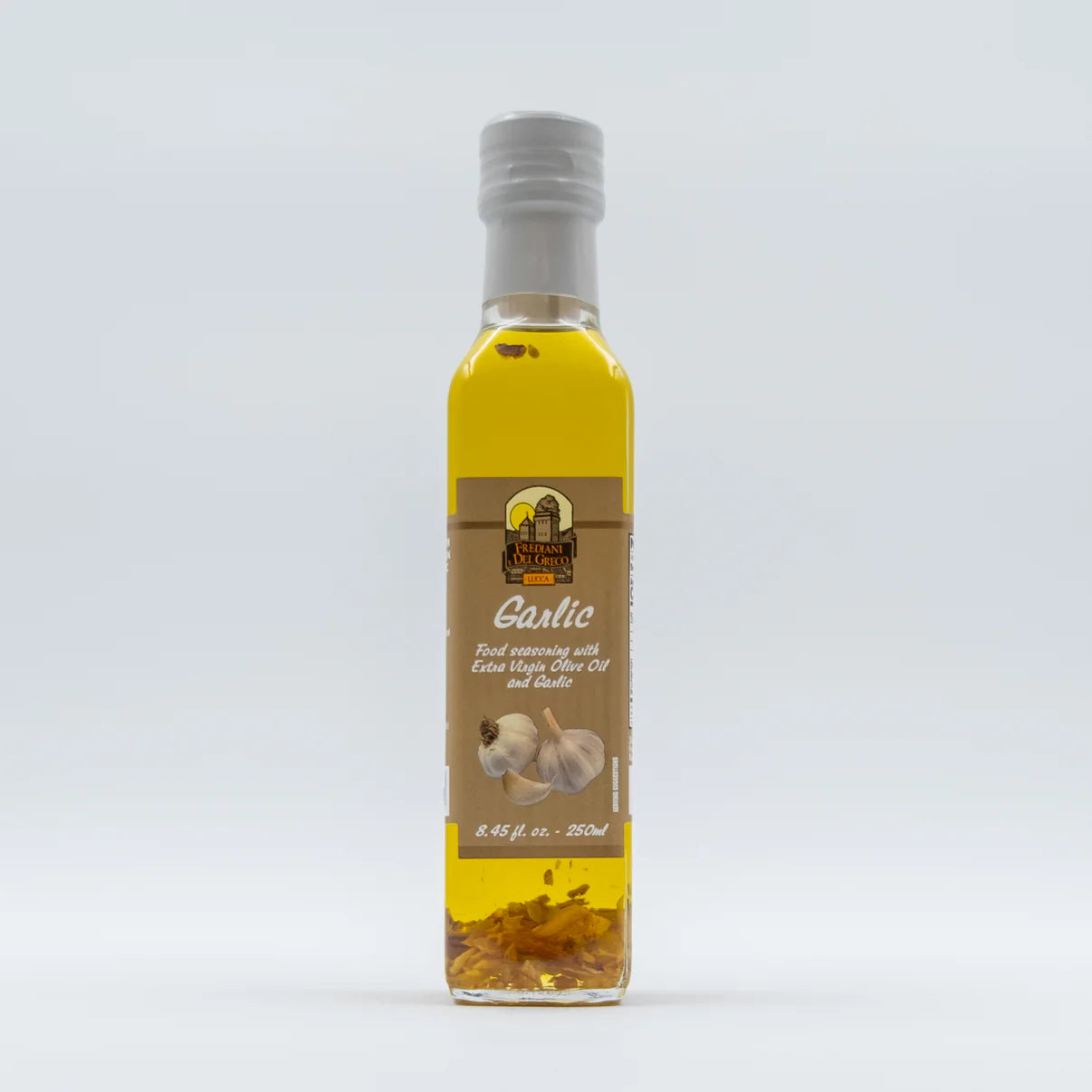 Garlic Infused Olive Oil Extra Virgine 250ml / 8.4oz