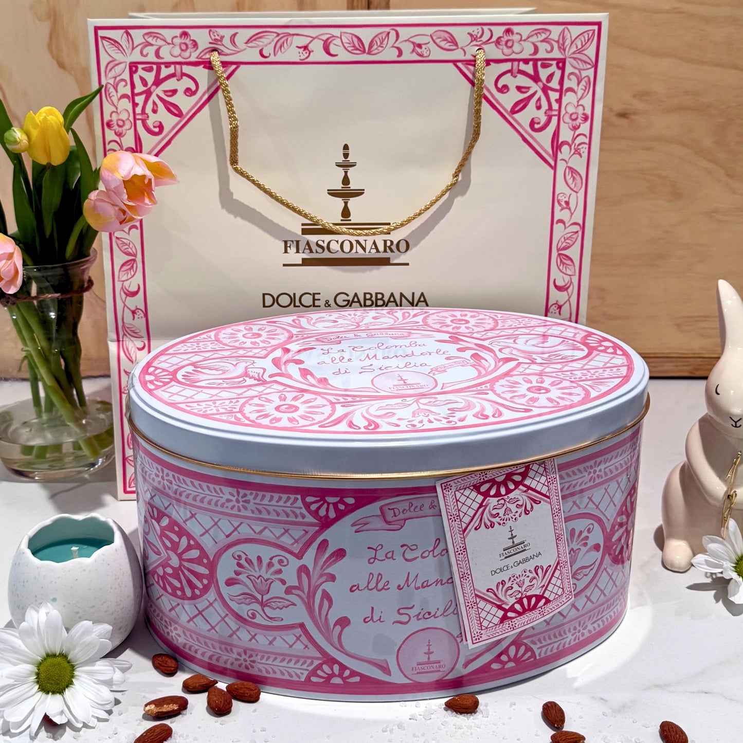 Dolce & Gabbana Classic Colomba with Sicilian Almonds pink