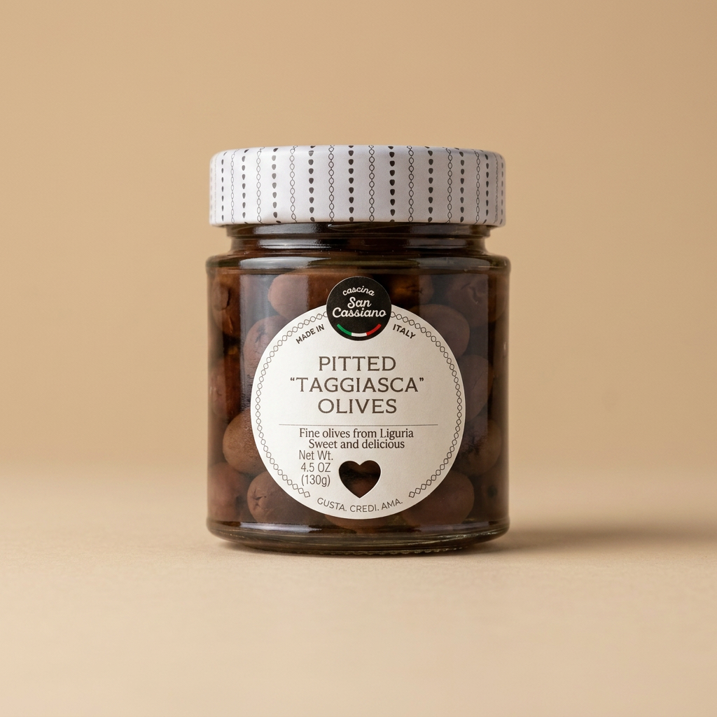 Pitted Olives 130g / 4.5oz