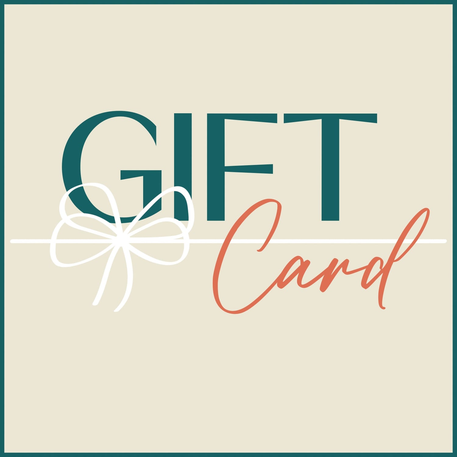 Variety of gift cards on display at Castanea Café, perfect for sharing the joy of Sicilian cuisine and coffee with friends and family.