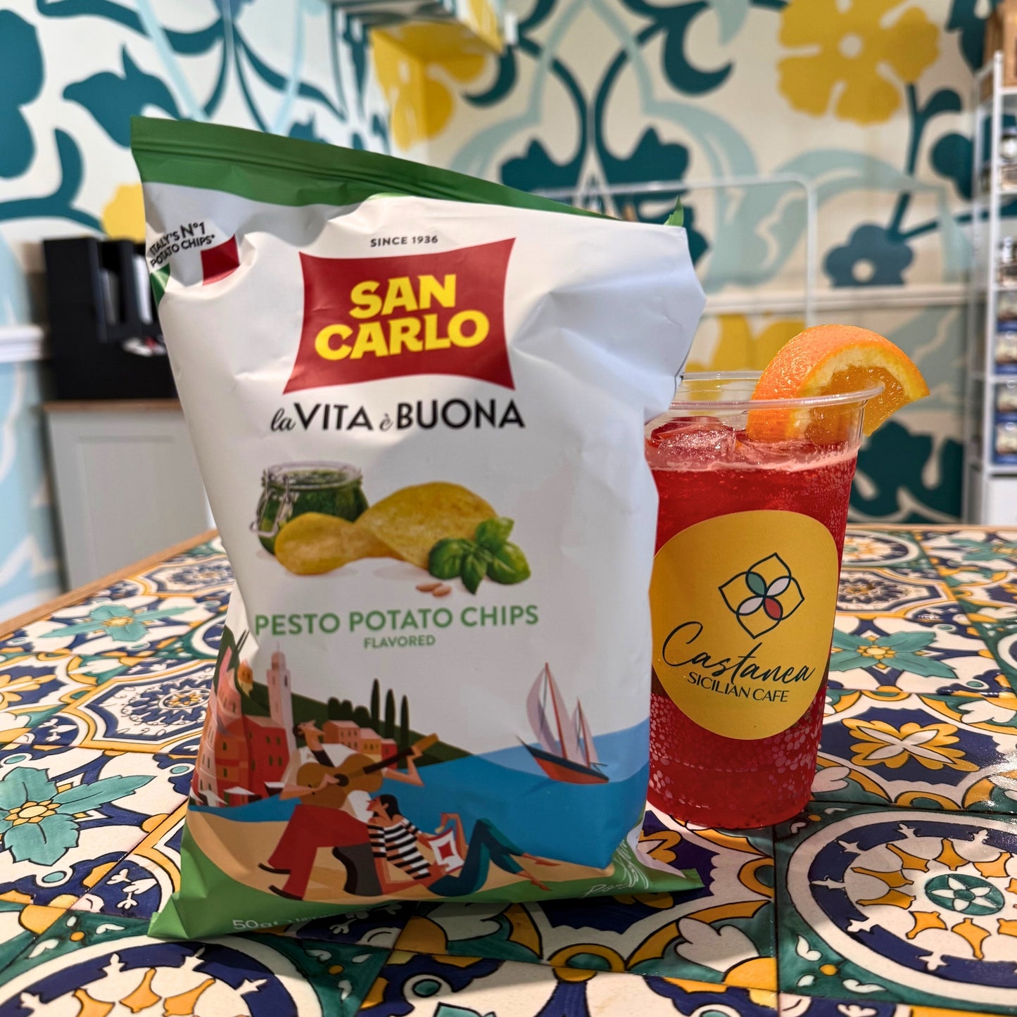 San Carlo Pesto Potato Chips