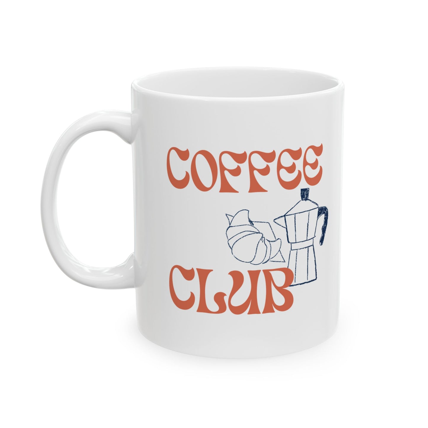 Coffee Club Mug – Your Daily Membership Pass ☕