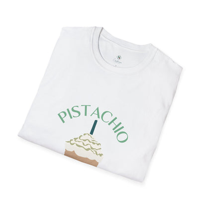 Pistachio Latte T-Shirt – A Nutty Delight 🌿☕