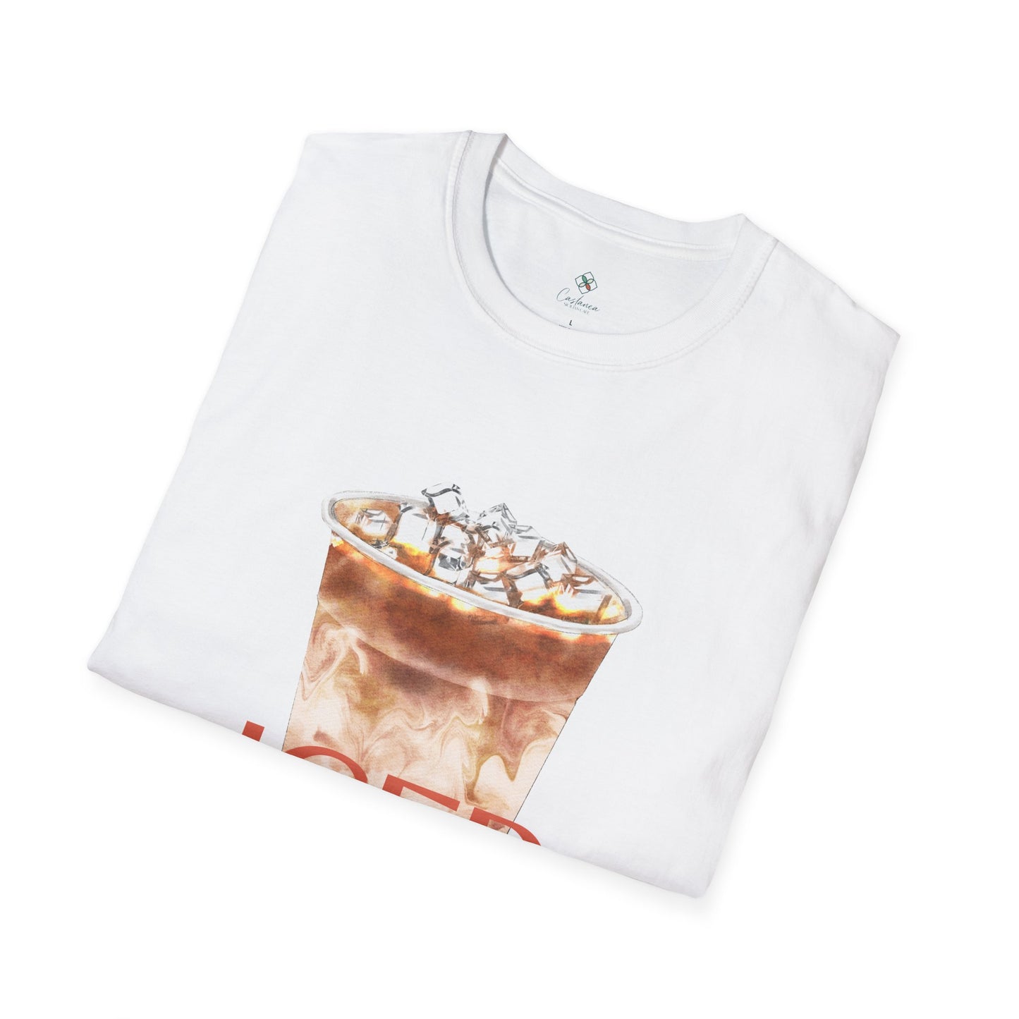 Iced Latte T-Shirt – Cool, Smooth, and Always in Style ❄️☕