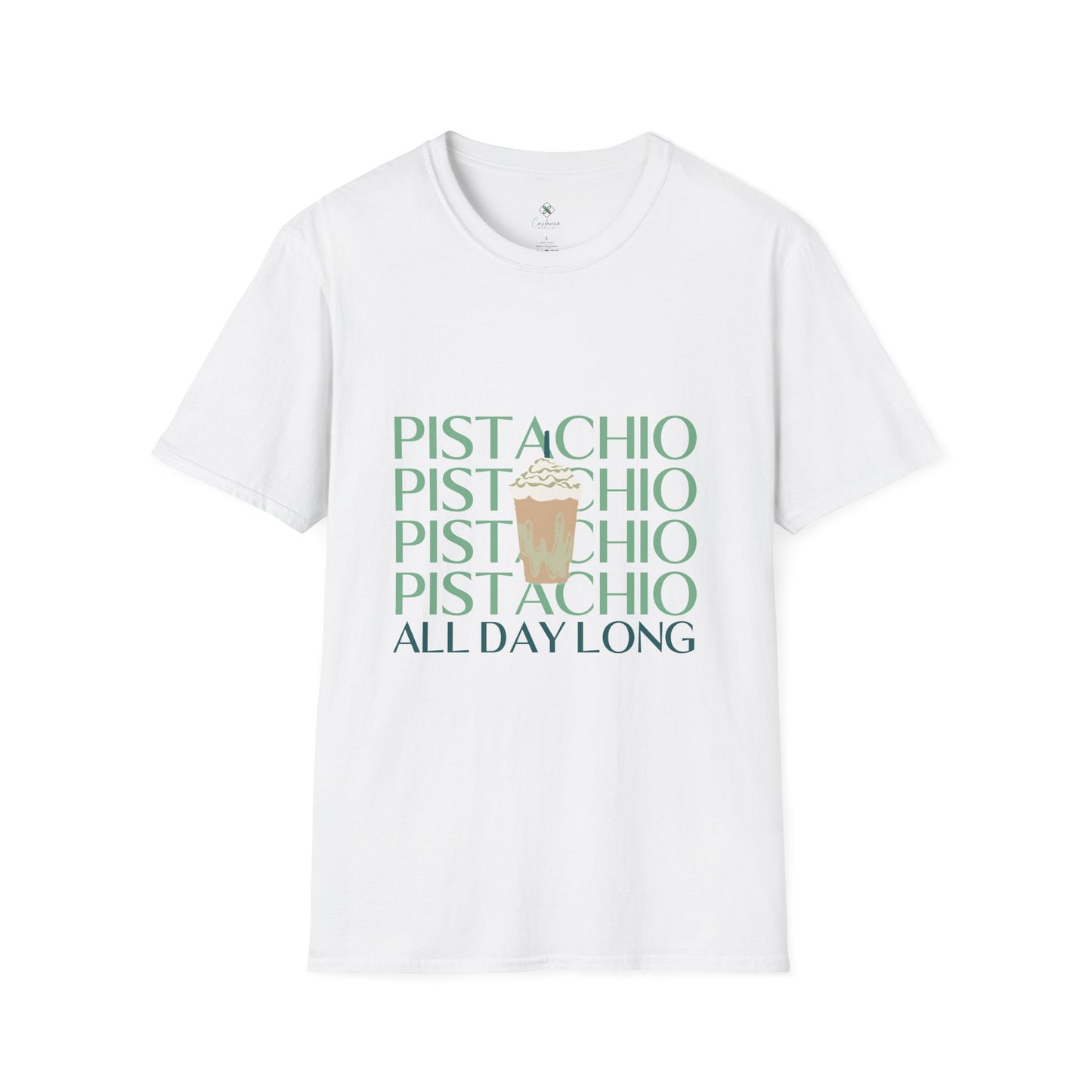 Pistachio All Day Long T-Shirt – A Nutty Essential 🌿