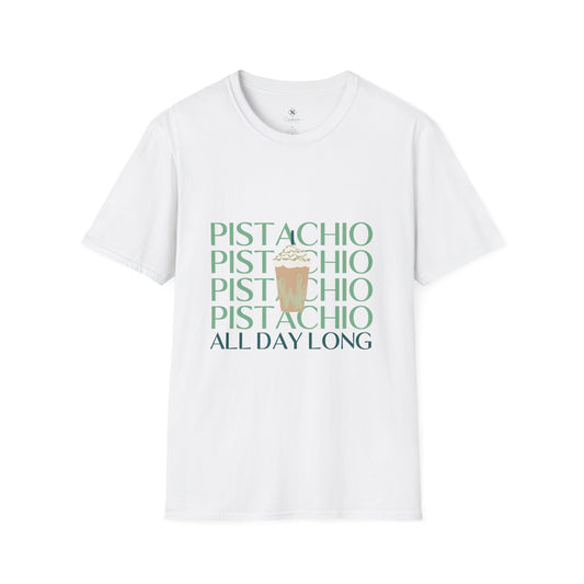 Pistachio All Day Long T-Shirt – A Nutty Essential 🌿