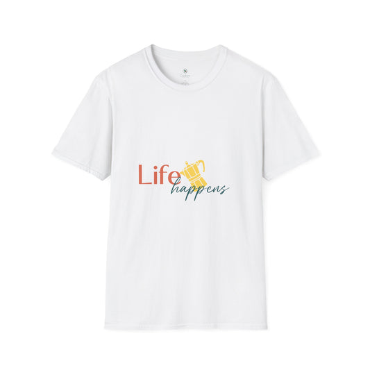 Life Happens – Coffee Helps T-Shirt ☕