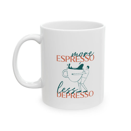 More Espresso – Less Depresso Mug ☕