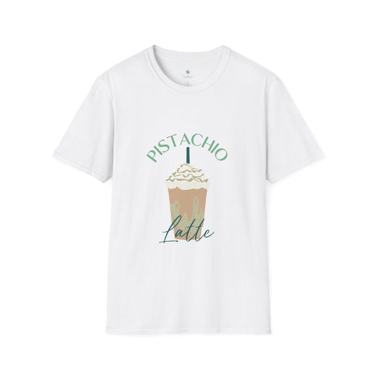 Pistachio Latte T-Shirt – A Nutty Delight 🌿☕