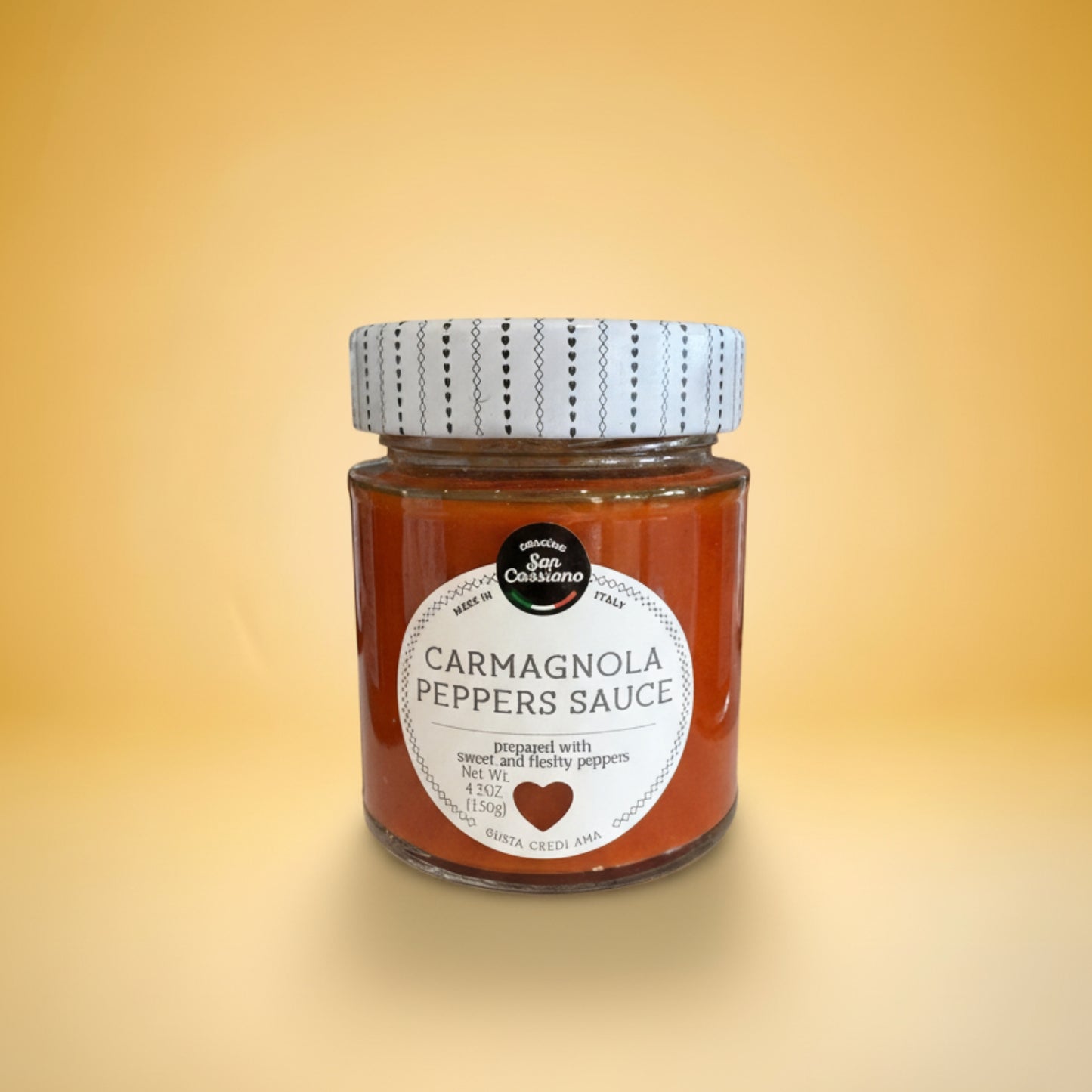 Red Peppers Sauce Vegan 130g / 4.5oz