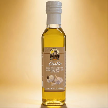 Garlic Infused Olive Oil Extra Virgine 250ml / 8.4oz
