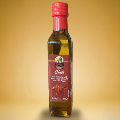 Chili Infused Olive Oil Extra Virgine 250ml / 8.4oz