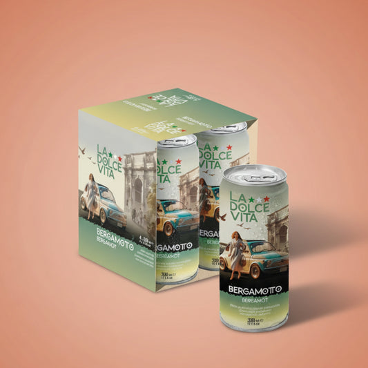 Bergamotto (Bitter Lemon) Lemonade LA DOLCE VITA 4-pack