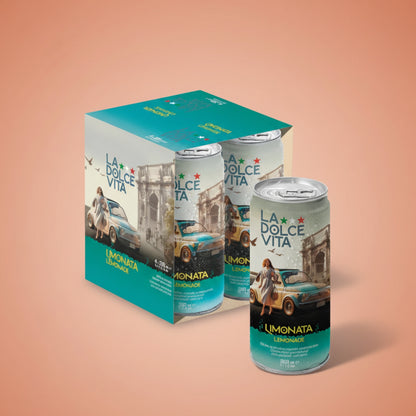 Limonata (Lemon) Lemonade LA DOLCE VITA 4-pack