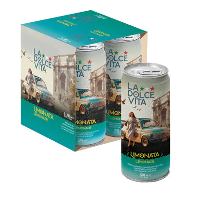 Limonata (Lemon) Lemonade LA DOLCE VITA 4-pack