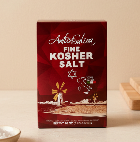 Fine Kosher Salt (48 oz / 3 lb / 1.36 kg)