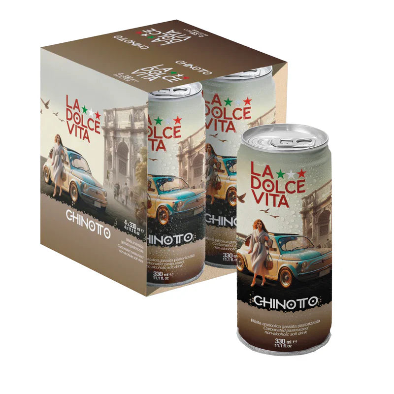 Chinotto (Bitter Orange) Lemonade LA DOLCE VITA 4-pack