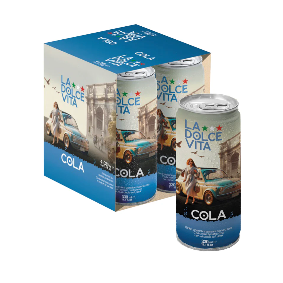 Cola Lemonade LA DOLCE VITA 4-pack